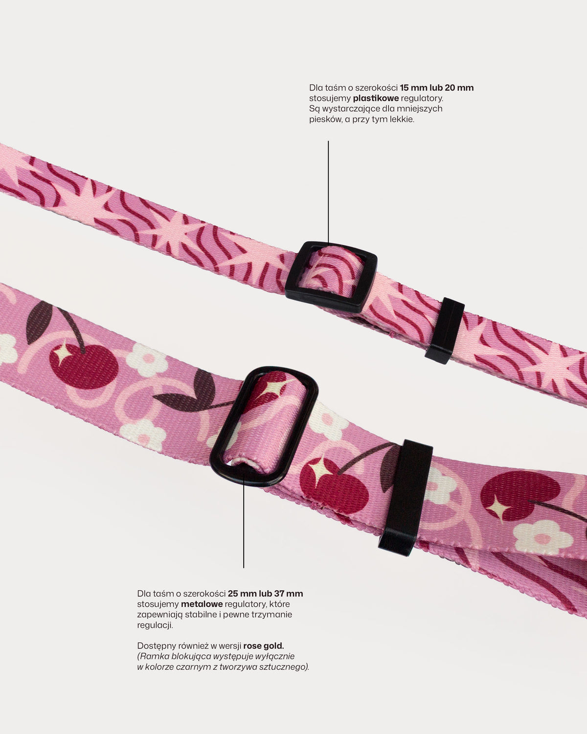 Szelki Guard "Pink Club: Cherry on Top"